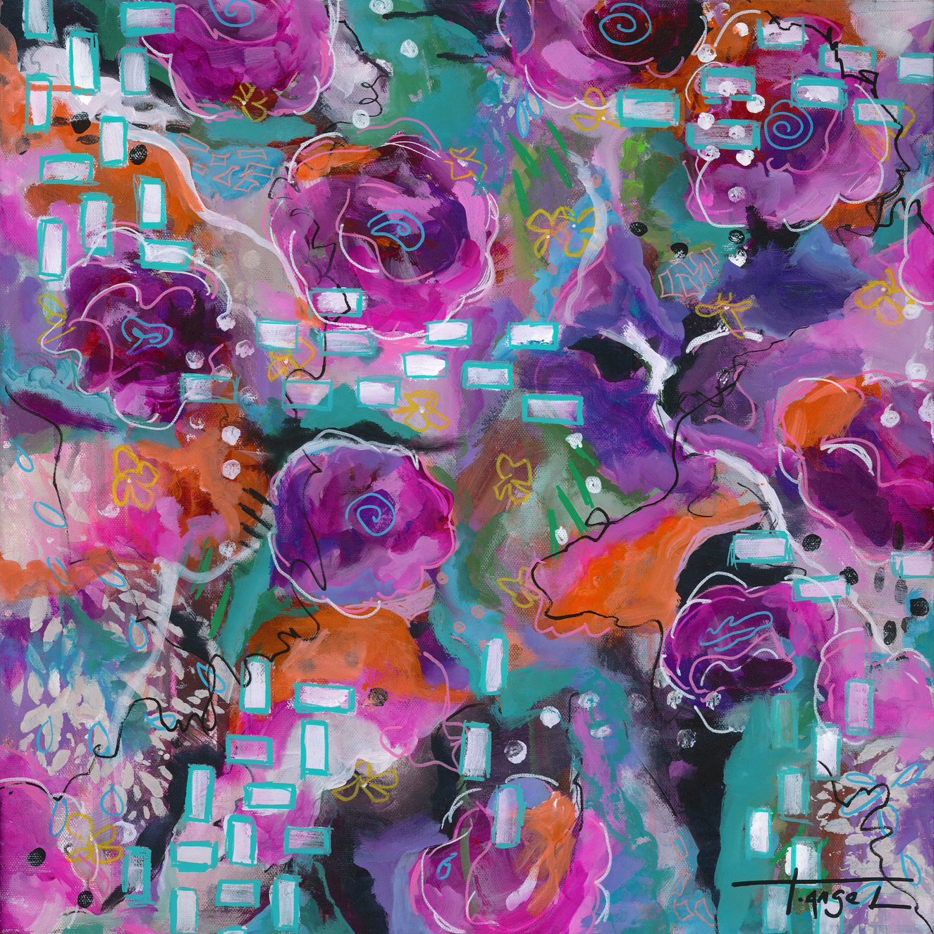 Deconstructed Joy | Canvas Print