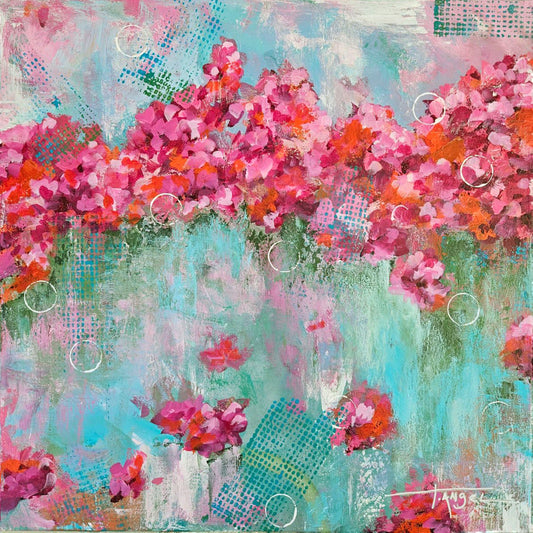 Falling for Pink | Original Painting
