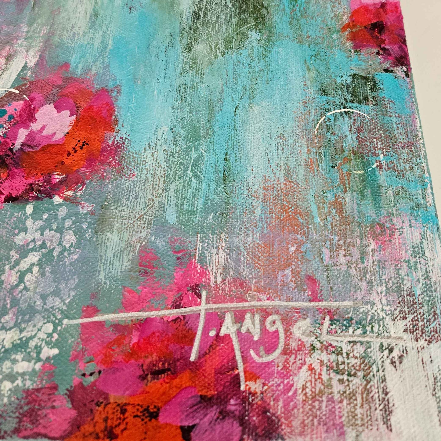 Falling for Pink | Original Painting