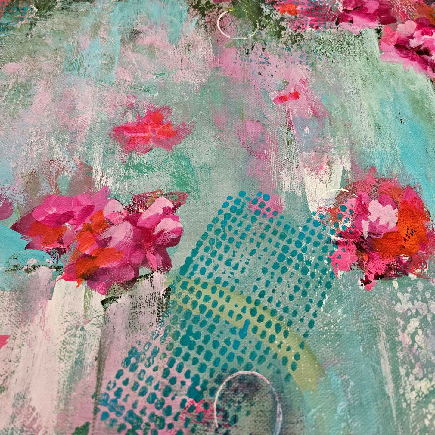 Falling for Pink | Original Painting