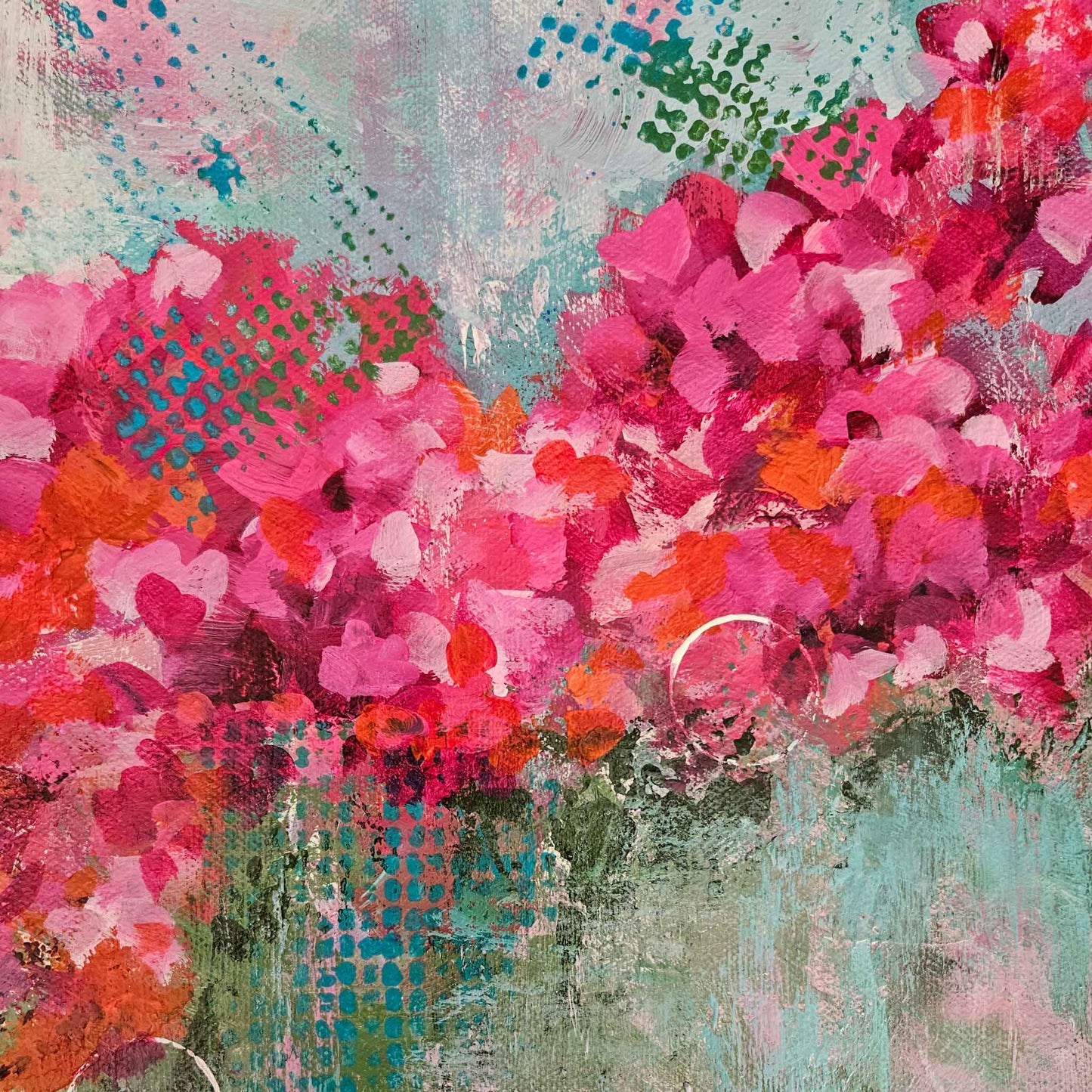 Falling for Pink | Original Painting