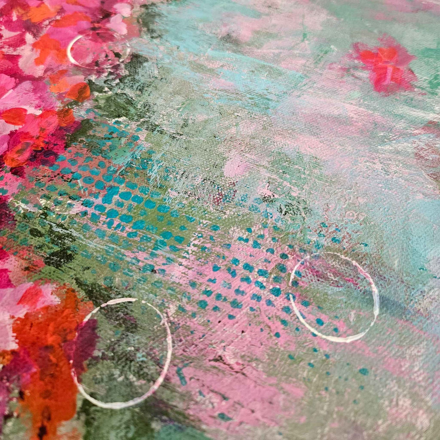 Falling for Pink | Original Painting