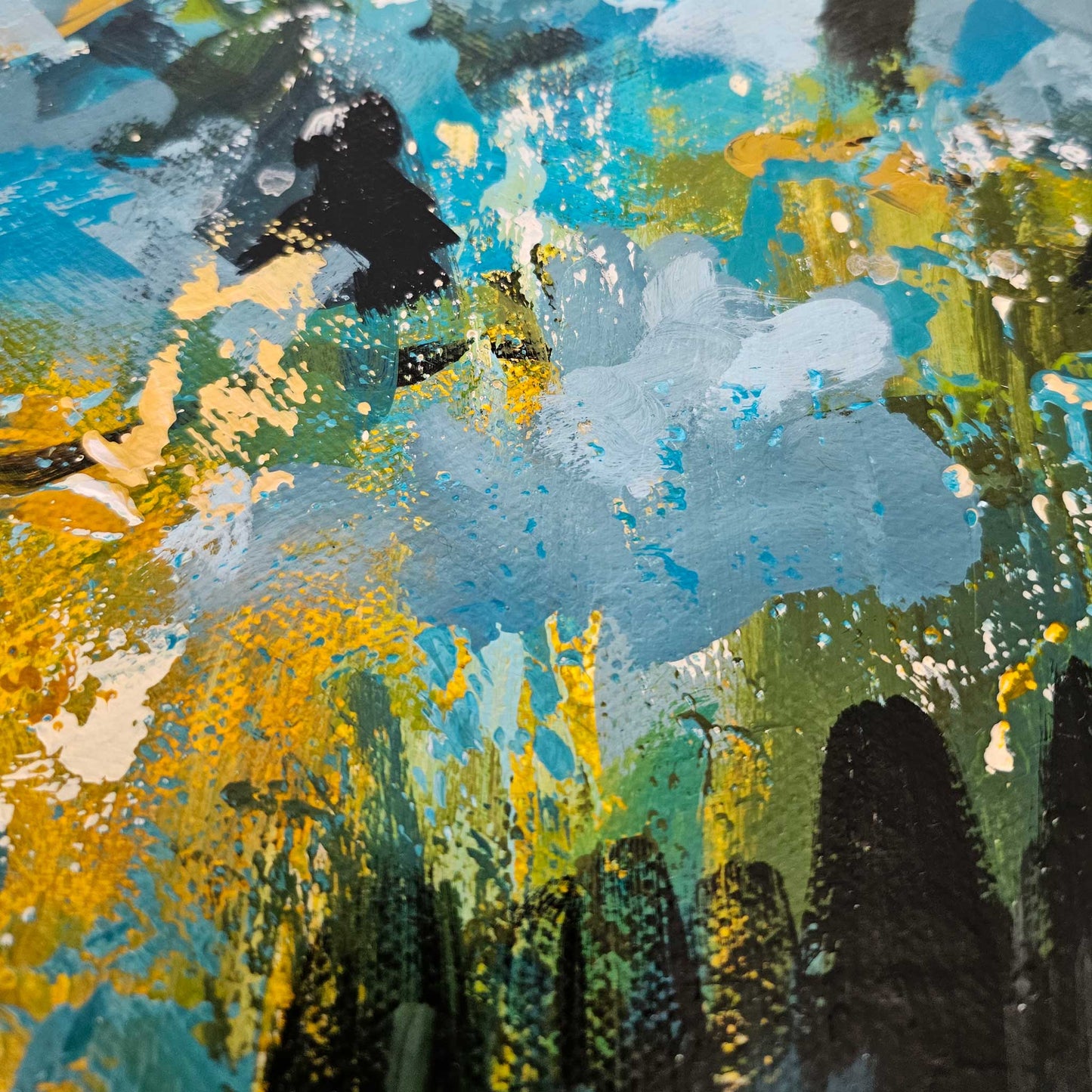 Moody Blue | Canvas Print