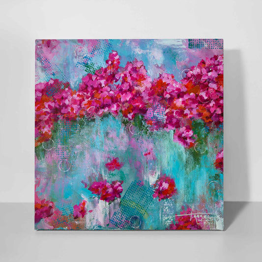 Falling for Pink | Canvas Print