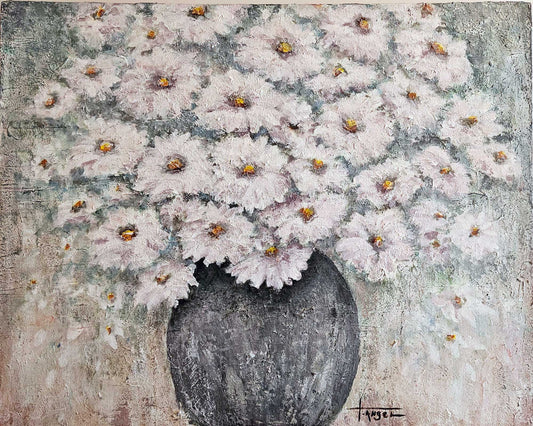 Soft Daisies | Original Painting